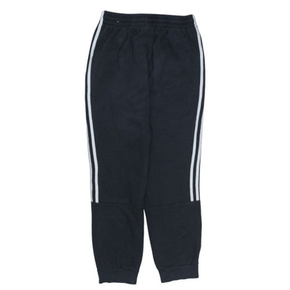 Adidas Men’s Black Jogger Trousers M Regular Fit Cotton Blend