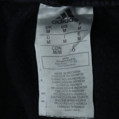 Adidas Men’s Black Jogger Trousers M Regular Fit Cotton Blend