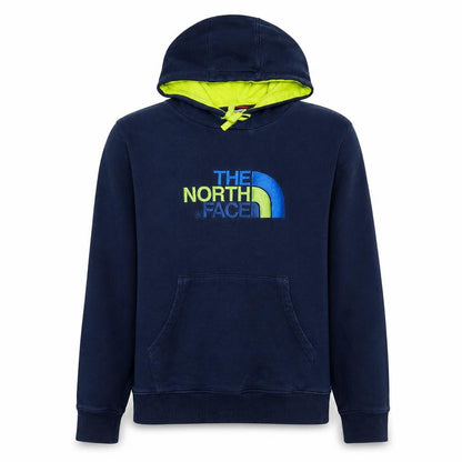 The North Face Men's Blue Pullover Hoodie Size M Outdoor Style