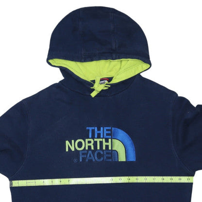 The North Face Men's Blue Pullover Hoodie Size M Outdoor Style