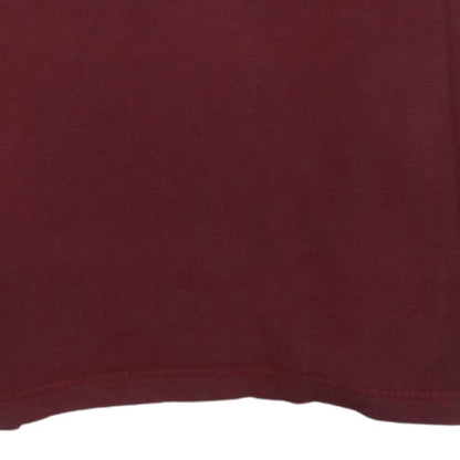 The North Face Men's Red Grey Pullover Sweatshirt Size S