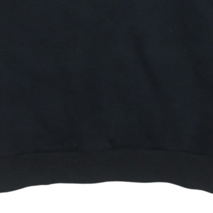 Adidas Men's Black Crew Neck Long Sleeve Sweatshirt Size S