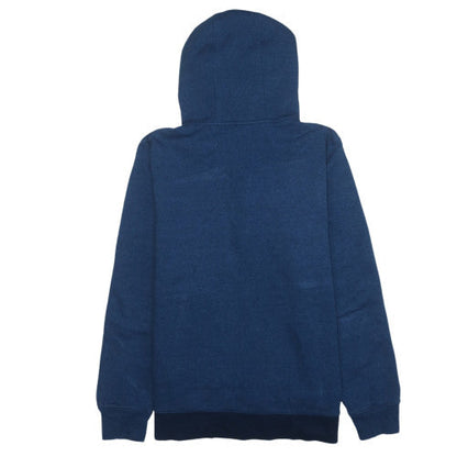 Under Armour Mens Blue 1/2 Zip Hoodie Fleece Pullover Size L