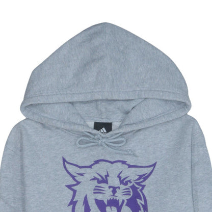 Adidas Men’s Grey Pullover Hoodie M Weber State Football Fleece