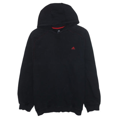 Adidas Men's Black 2XL Pullover Hoodie Fleece Sweatshirt