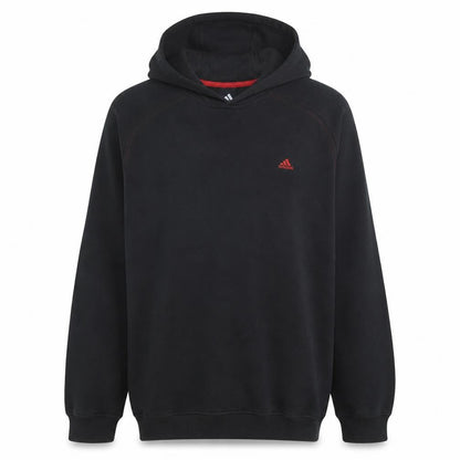 Adidas Men's Black 2XL Pullover Hoodie Fleece Sweatshirt