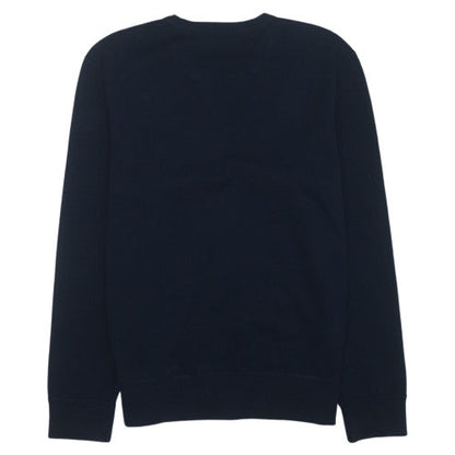 Ralph Lauren Men’s Blue Crew Neck Cotton Pullover Sweatshirt S