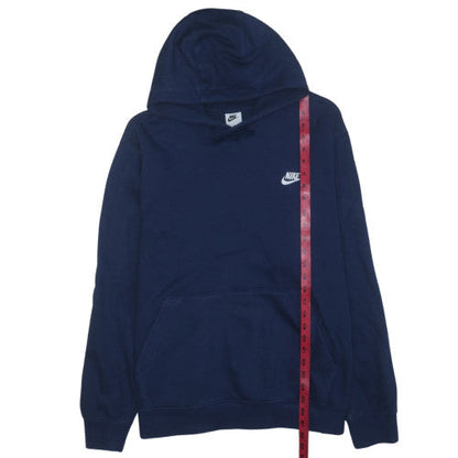 Nike Men's Blue Pullover Hoodie XL Fleece Sweatshirt