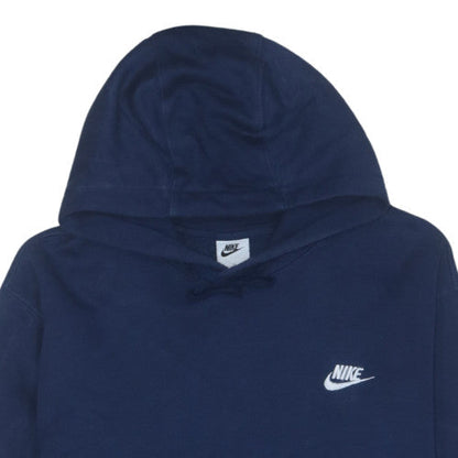 Nike Men's Blue Pullover Hoodie XL Fleece Sweatshirt