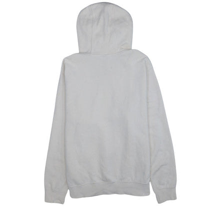 Nike Women's Beige Pullover Hoodie Size M Casual Cotton Blend