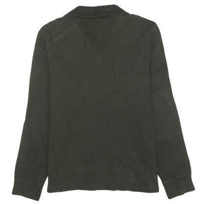 Polo Ralph Lauren Men’s Green 1/2 Zip Cotton Knit Sweatshirt L
