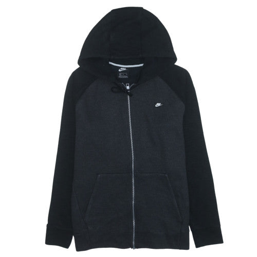 Nike Men's Black Full Zip Hoodie M Fleece Sportswear