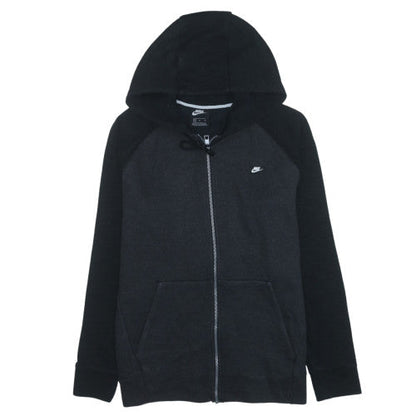 Nike Men's Black Full Zip Hoodie M Fleece Sportswear
