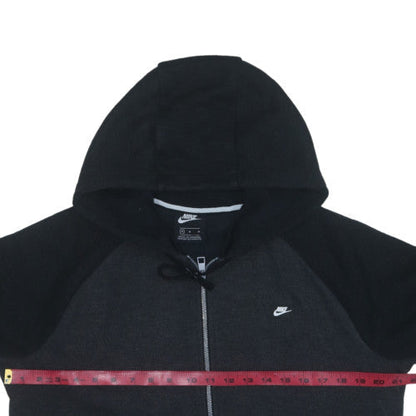 Nike Men's Black Full Zip Hoodie M Fleece Sportswear