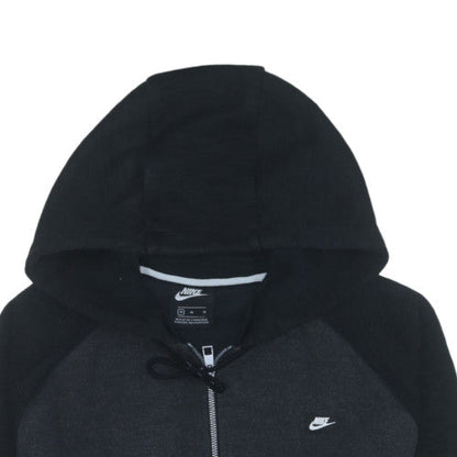 Nike Men's Black Full Zip Hoodie M Fleece Sportswear