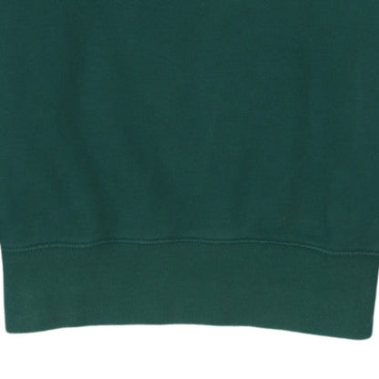 Champion Men's Green Medium Pullover Sweatshirt Crew Neck Logo