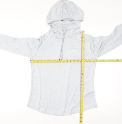 Under Armour Men's Grey Medium Pullover Hoodie Lightweight Sportswear