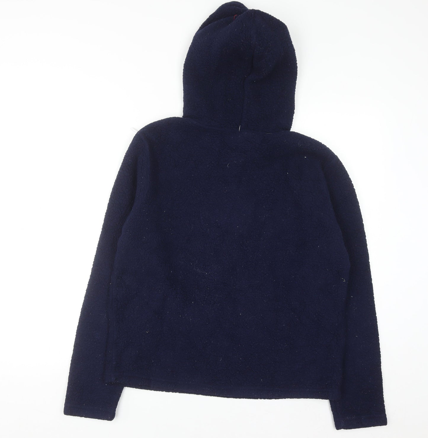Fila Men's Blue Fleece Pullover Hoodie Size M Logo Sportswear