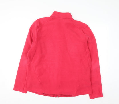 Oxylane Women’s Pink Full Zip Fleece Sweatshirt Size 2XL