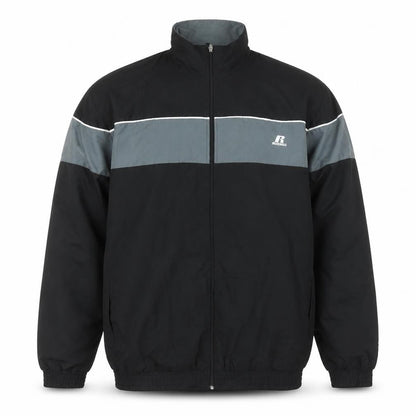 Russell Athletic Men's Black XL Windbreaker Jacket