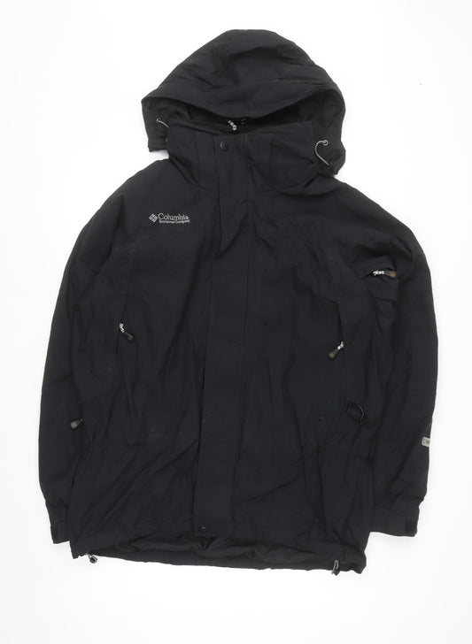 Columbia Men's Black L 3-in-1 Waterproof Hooded Jacket