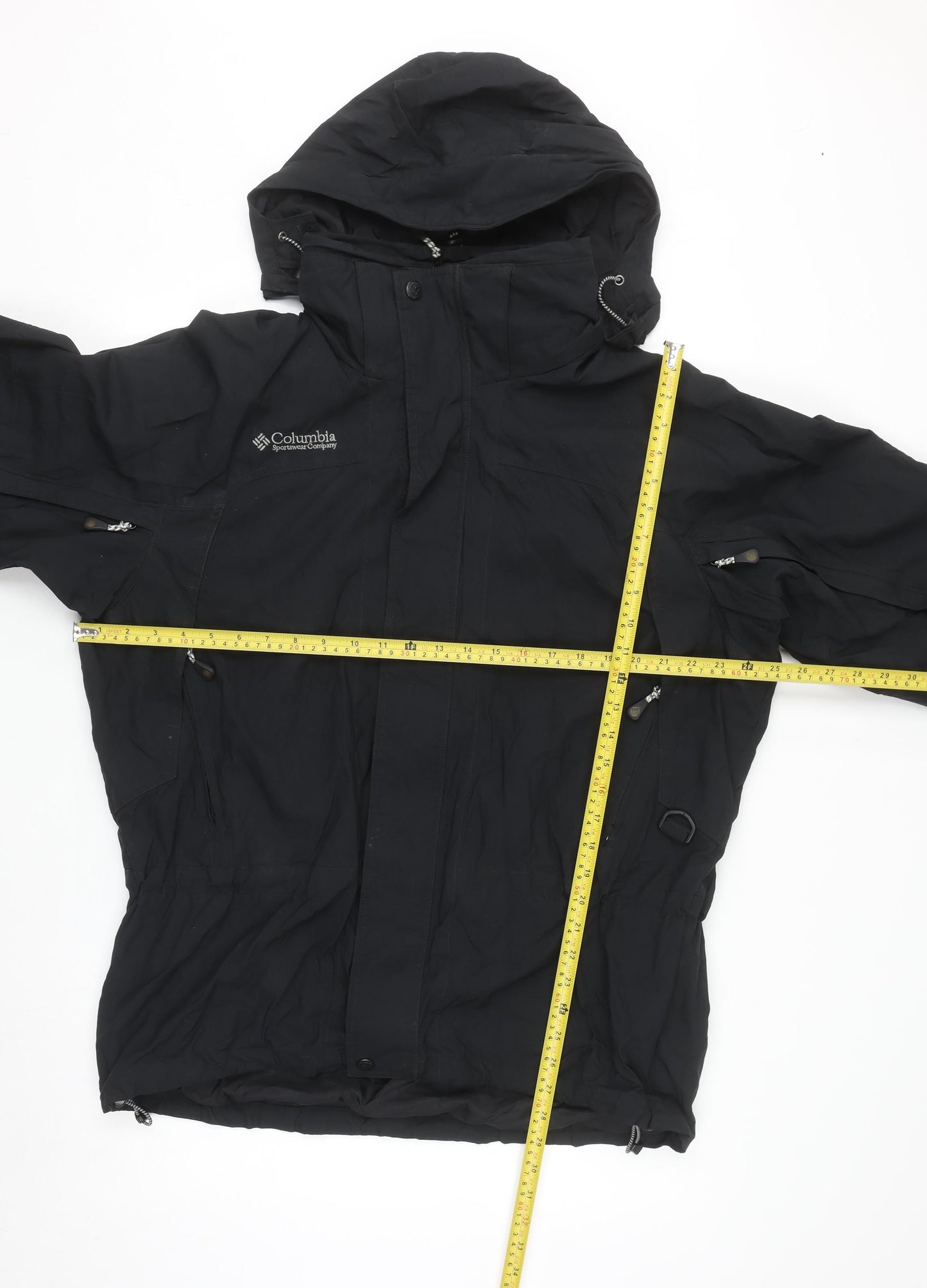 Columbia Men's Black L 3-in-1 Waterproof Hooded Jacket
