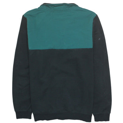 Fila Men's Blue 1/4 Zip Pullover Sweatshirt L Regular Fit