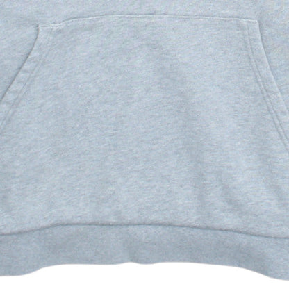 Adidas Mens Grey XL Pullover Hoodie with Logo and Kangaroo Pocket