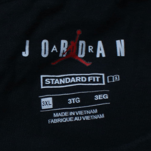 Jordan Men's Black 3XL Graphic Crew Neck Short Sleeve T-Shirt