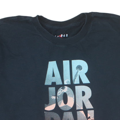 Jordan Men's Black 3XL Graphic Crew Neck Short Sleeve T-Shirt