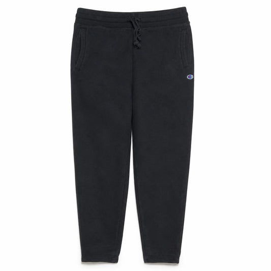 Champion Men’s Black Fleece Jogger Trousers Size L Regular Fit