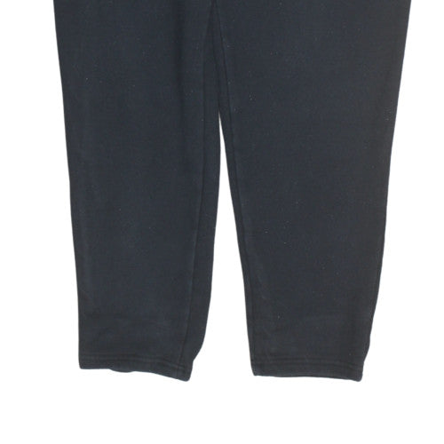 Champion Men’s Black Fleece Jogger Trousers Size L Regular Fit