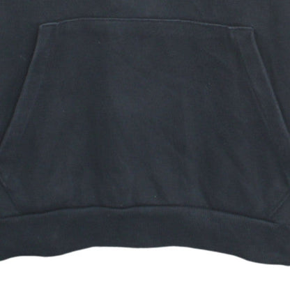 Puma Men's Black Pullover Hoodie L Logo Fleece Sweatshirt