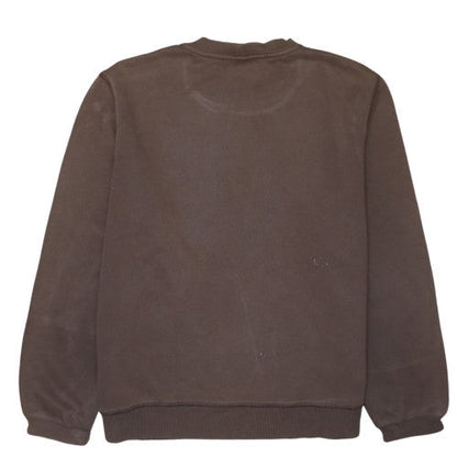 Nike Women Brown Crew Neck Pullover Sweatshirt Size M