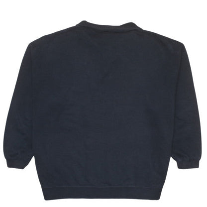 Nike Men's Black 1/4 Zip Fleece Sweatshirt M Regular Fit