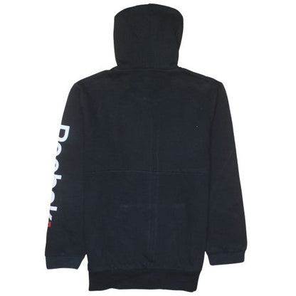 Reebok Men's Black Full Zip Hoodie Size S Sports Fleece