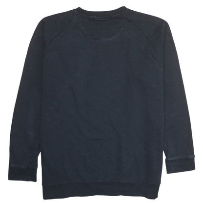 adidas Mens Black XL Pullover Sweatshirt Crew Neck Logo