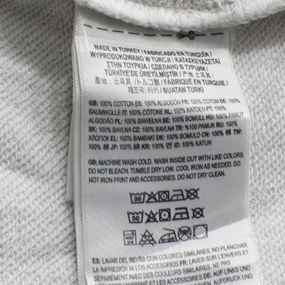 Vans Mens White Pullover Hoodie Size L Regular Fit Cotton