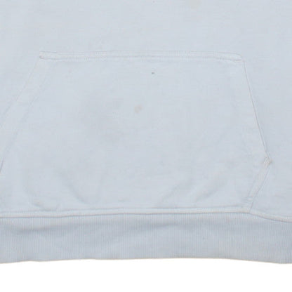 Vans Mens White Pullover Hoodie Size L Regular Fit Cotton