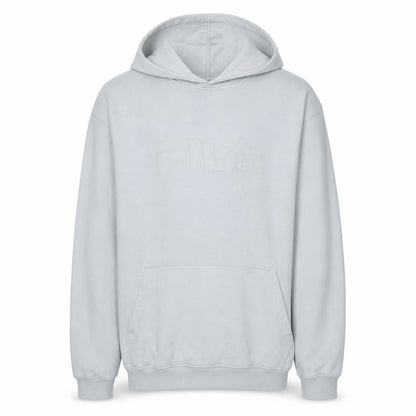 Fila Men White Pullover Hoodie Fleece Regular Fit M Sportswear