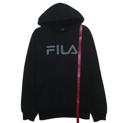 FILA Men's Black XL Pullover Hoodie Sweatshirt with Logo