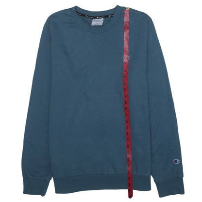 Champion Men's Blue XL Crew Neck Pullover Sweatshirt