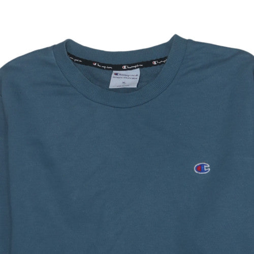 Champion Men's Blue XL Crew Neck Pullover Sweatshirt