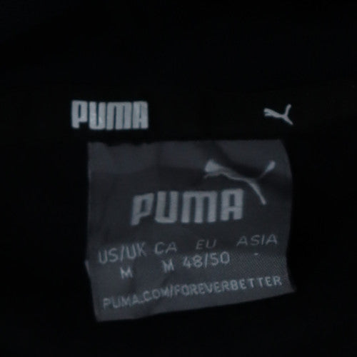 Puma Mens Black Pullover Hoodie M Regular Fit Sportswear