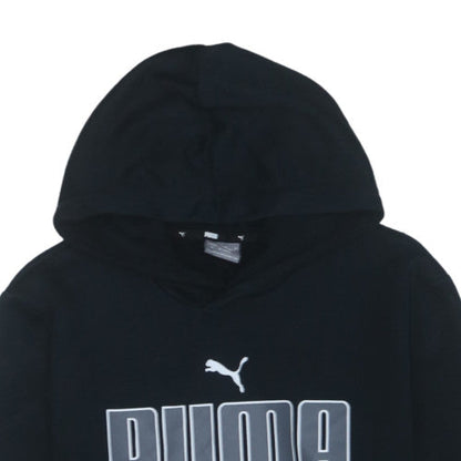 Puma Mens Black Pullover Hoodie M Regular Fit Sportswear