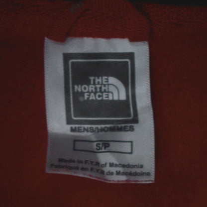 The North Face Men's Red Hoodie Size S Pullover Cotton Graphic Logo
