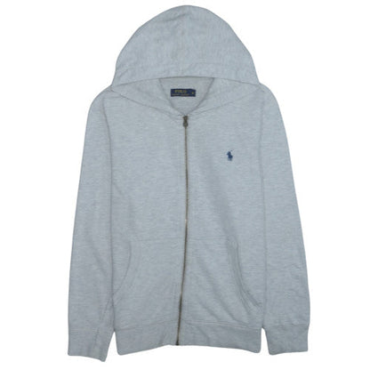 Polo Ralph Lauren Men's Grey Full Zip Hoodie Size M
