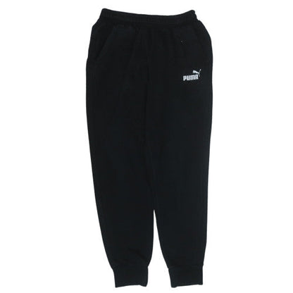 Puma Men's Black Fleece Jogger Sweatpants M Regular Fit