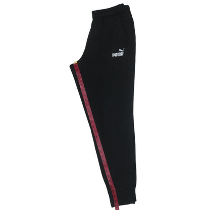 Puma Men's Black Fleece Jogger Sweatpants M Regular Fit