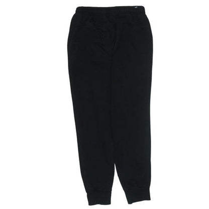 Puma Men's Black Fleece Jogger Sweatpants M Regular Fit